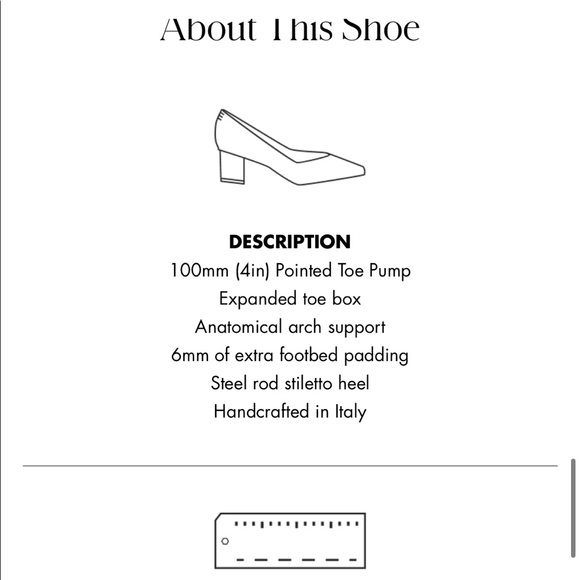 Sarah Flint Perfect Pump 100 mm (4 inch) - Picture 6 of 6